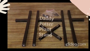 Nordic Wrought Iron Flower Stand & Modern Iron Adjustable Plant Bracket