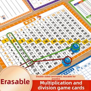 ZOUMUBAI | Multiplication and Division Practice Educational Cards