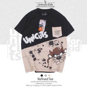 KAOS ANAK DISTRO LAKI LAKI 3-10 TAHUN / KAOS ANAK MURAH / BAJU ANAK MOTIF SAMBUNGAN / | ATASAN ANAK TAZMANIA | KAOS ANAK PEREMPUAN POCKET UNICUTS PROMO...