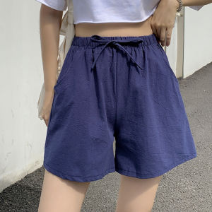 Loose High Waist Plus Size Breathable Shorts