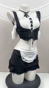 BABY FACE ชุดเมด ชุดเมดญี่ปุ่น เมดน่ารัก 🩰 ดีไซน์เก๋ไก๋ สาวอะนิเมะ BF-406