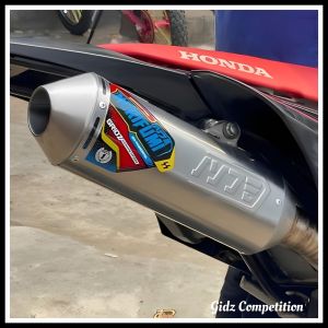 Knalpot Norifumi Gridz Competition Full Bending KLX140 KLX150 CRF150 WR155 DTracker150 Viar Cross X150