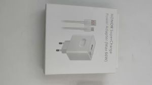 HONOR 66W EU Charger Super Charge Fast Wall Adapter 6A USB Cable For Honor X6C X9C X50 GT Magic 7 6 5 Lite RSR V5 Vs3 V3 V2 Vs2