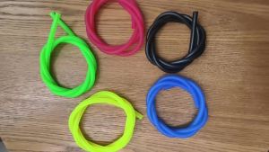 5mm 3/16“ Petrol Fuel Line Hose Gas Oil Pipe High Temperature Resistant Rubber Soft Tube Motorcycle Accessories