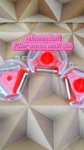 FILLER WARNA MULTI 3 IN 1 - ALAT PENGUPAS BUAH SAYUR PEELER MULTI 3 IN 1 - FILLER PARUTAN BUAH