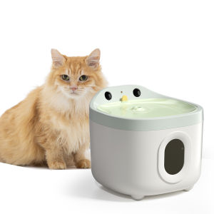Automatic Cat Water Feeder Ultrafiltration Filter Smart Cat Water Dispenser Rechargeable Battery Pet Water Feeder Cordless Cute Cat Feeder