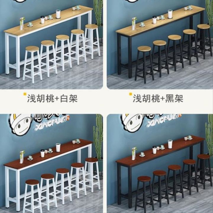Wall Bar Table Modern Dining Table Bar Chair High Bar Table Window