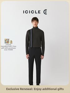 ICICLE | Cotton Stretch Slim Trousers