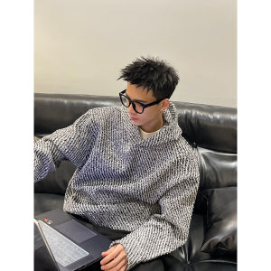 American Luxury Hoodie Sweatshirt Fleece Lined Lazy Style Perfume Wind Design Casual Loose Fit Long Sleeve Youth Fashion