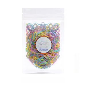 Colorful Baby Bands Elastic Hair Ties Childrens Head Ropes Candy Color Elastic Bands Anti-Pinching Kids Accessories