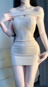 CHANGTONG | Sensual Off-Shoulder Tight Fitted Pencil Dress