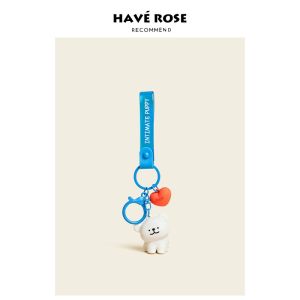 HAVEROSE Collaborative Line Doggy Bag Charm Cute Doll Bookbag Accessory Pair Set Fashionable Bag Decorations
