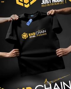 Áo Thun cao cấp BINANCE BITCOIN COINTSHIRT