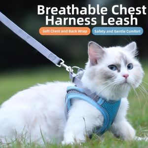 Anti-Escape Breathable Pet Harness for Cats