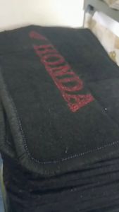 Alas standard sepeda motor / jagrak motor anti selip Honda karpet lantai