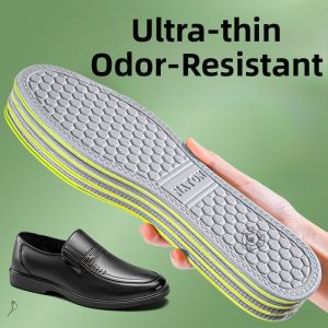LINGMIAO | Anti-Odor Absorbent Breathable Nanotechnology Antimicrobial Deodorizing Fragrant Mens Insoles