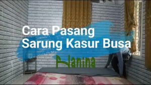 SARUNG KASUR BUSA RESLETING 180X200X20 160X200X20 120X200X15 90X200X15 MOTIF EMBOS PREMIUM