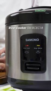SAMONO Rice Cooker Penanak Nasi Teflon Anti Lengket Non Stick Garansi Resmi 1 Tahun SW-RCEC18