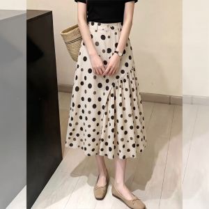 YIKEMAI | High Waist Slimming Plus Size Design Skirt