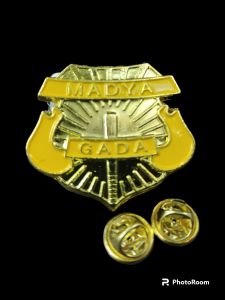PIN lencana SATPAM GADA MADYA cor tebal