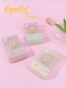 สติกเกอร์ติดตา 2 ชั้น AA-268 Ashley พร้อมแหนบและกาว มี 3 ขนาด ให้เลือก