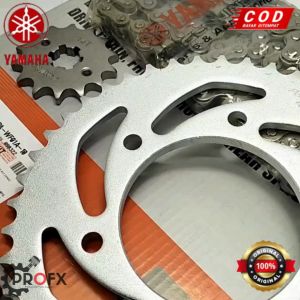 GEAR RANTAI SET 1PA 14-43T YAMAHA VIXION NEW/OLD MX KING KUALITAS ORIGINAL ASLI YGP GIGI TARIK GIR