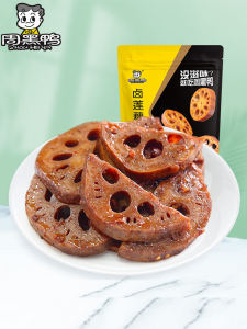 Zhou Hei Ya Vacuum Packaged Stewed Lotus Root Snack 160g 6 Pieces Select Your Favorites from Our Store Authentic Chinese Delight