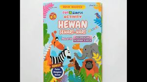 Buku Aktivitas Anak PAUD TK Fun & Simple Activity Hewan Sehari-hari Bonus Poster