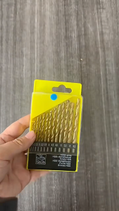 MATA BOR BESI SET 2 - 6MM 5PCS COKLAT DRILL SET HSS 2 3 4 5 6 mm MURAH BAGUS