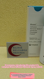 Coloplast CP 12010 BRAVA ADHESIVE REMOVER SKIN SPRAY 1S STINGFREE 50ML