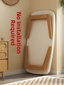 AILEFANTE | Folding Mobile Table for Small Spaces Balcony Sofa Side Table Storage Shelf