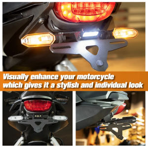 ที่ยึดกรอบป้ายทะเบียนทะเบียนรถจักรยานยนต์แบบ CB650R CBR650R เฟนเดอร์สำหรับฮอนด้า CBR650R CB650R CB CBR 650R 2019 2020 2021 2022 2023 2024