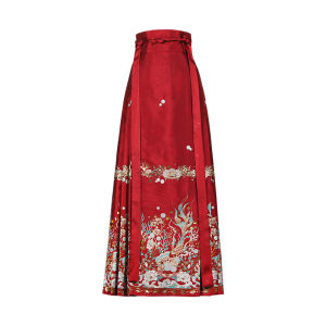 CHANMIAOYI | Bộ Váy Chân Đất Jacquard Gốc