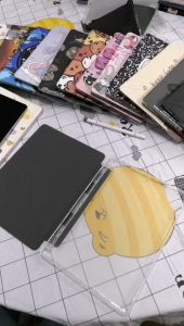 🍊 ลายการ์ตูนสำหรับ iPad Air1-10.5 เป็นอัตราแลกเปลี่ยน! พร้อมช่องใส่ปากกาเคส 10.9 ด้านหลัง Y-Sleeve