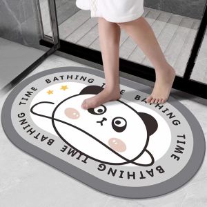 KD82 Keset Kaki Kamar Mandi Keset Diatomite Keset Lantai Anti Slip Serap Air Keset Kamar Tidur Keset Kaki Anti Bau Keset Anti Bakteri