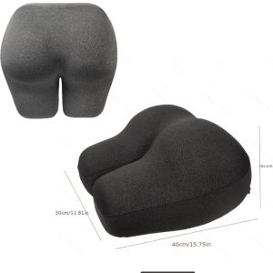 Creative Pillow Newly Designed Butt-Shaped Pillow Slow-Rebound Cushion Stomach Sleepers Comes with A Removable Machine Washable