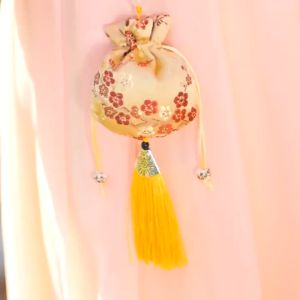 天缘阁 Lucky Charm Lucky Blessing Bag福袋 开运刺绣御守小福袋 香包 香囊 送平安符招财符 收纳祝福袋平安袋祈福袋