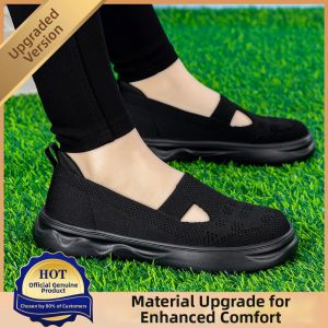 CHUNZULI | Comfortable Walking Summer Canvas Slip-On Shoes For Seniors