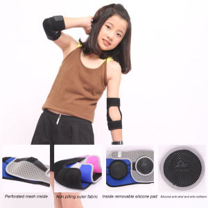 1 Cặp Nẹp Khuỷu Tay Quần Vợt Nén Cho Trẻ Em Bọc Cánh Tay Nhảy Leo Núi Trượt Băng Bóng Đá Bóng Chuyền Chống Va Đập Điều Chỉnh Được Bọc Bảo Vệ Khớp Thể Thao Hỗ Trợ Miếng Đệm Khuỷu Tay