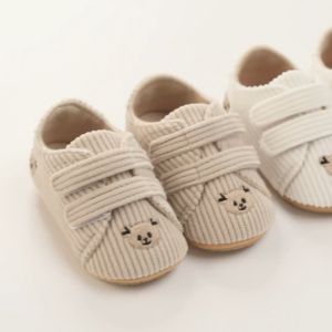 Classic Baby Shoes: Cute Animal Face & Non-slip Toddler Shoes