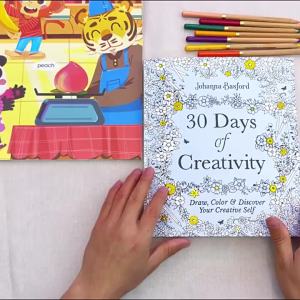 Creativity Boost 30 Days Coloring Book