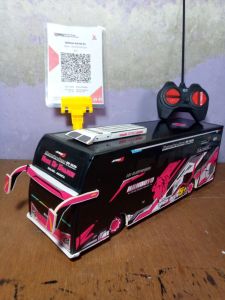 miniatur bus remot control basuri telolet