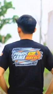 KAOS DISTRO USER MATIC (PANAS KOK SAMA MATIC) COTTON COMBED 24S (LEBIH TEBAL DARI 30S) ADEM NYAMAN DI PAKAI DAYA SERAP KERINGAT TINGGI