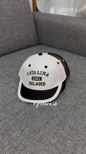 Topi Anak Laki-Laki Perempuan 8 Bulan - 5 Tahun Motif Bordir Brooklyn Catalina New York Terbaru Korea Style