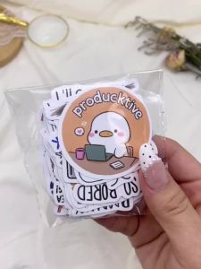 50PCS Funny Work Meme Stickers Cartoon Decals Decoration DIY Notebook Fridge Phone Bike Laptop Guitar Graffiti Stickers