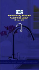 Tidy Kran Dinding Wastafel Cuci Piring Dapur Rhine 507