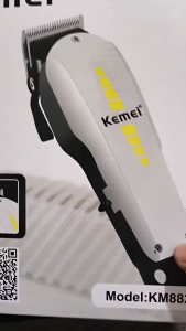 Alat Cukur Rambut Listrik Kabel Original Profesional Hair Clipper Rechargeable Suara Halus Hasil Presisi