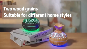 Wooden Soundwave technology Humidifier with Essential Oil Diffuser - USB Powered Cool Mist Maker for Home Comfort