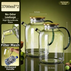 KuaKe | Sealed Thick High Aesthetic Glass Bottle Large Mouth