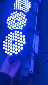 Stage Light LED/54x3Watt Slim Par Led/RGB Lighting/Clubs /DJ/DISCO/Event/Club/Church/Aluminium/Metal Case
